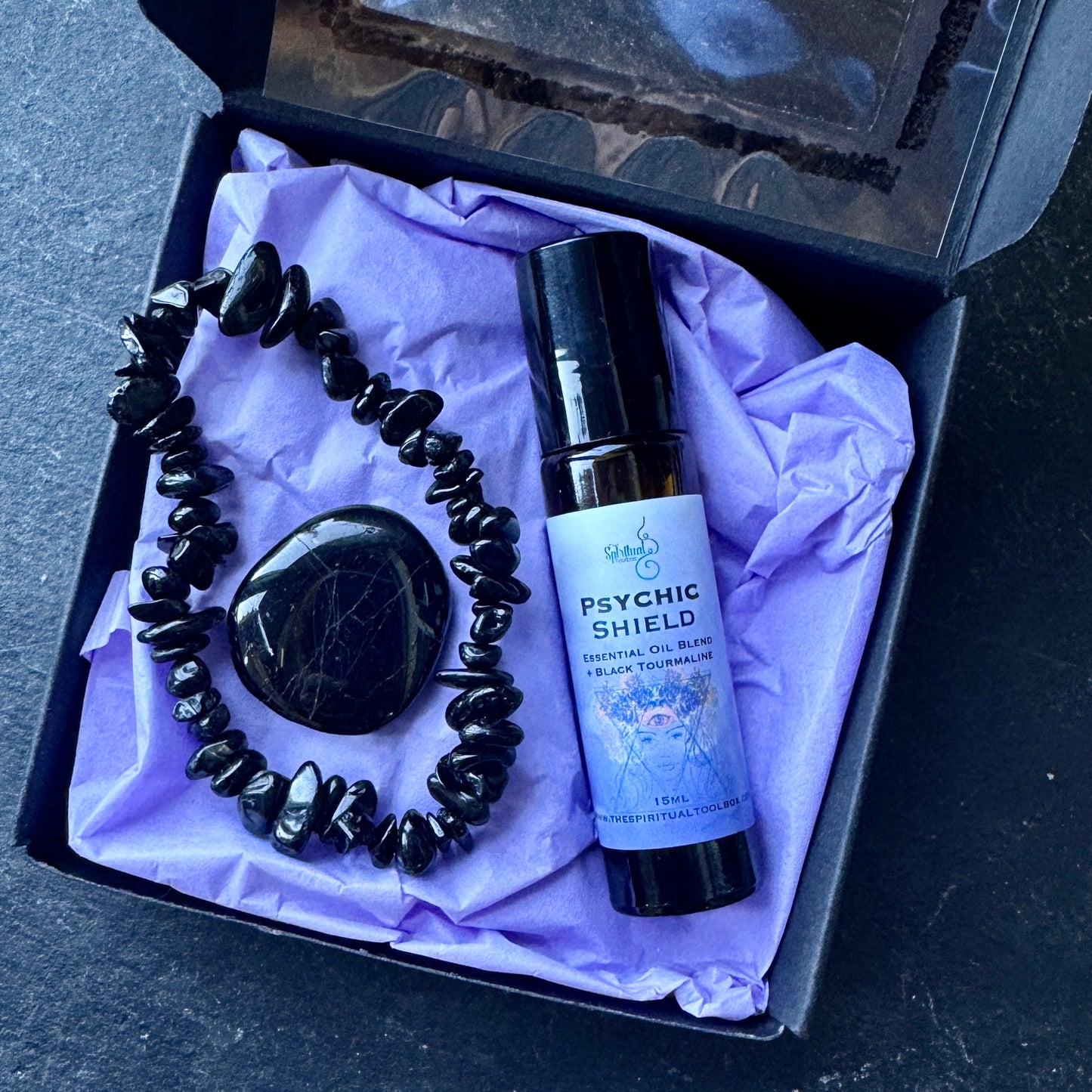 Psychic Shield + Black Tourmaline | Gift Box