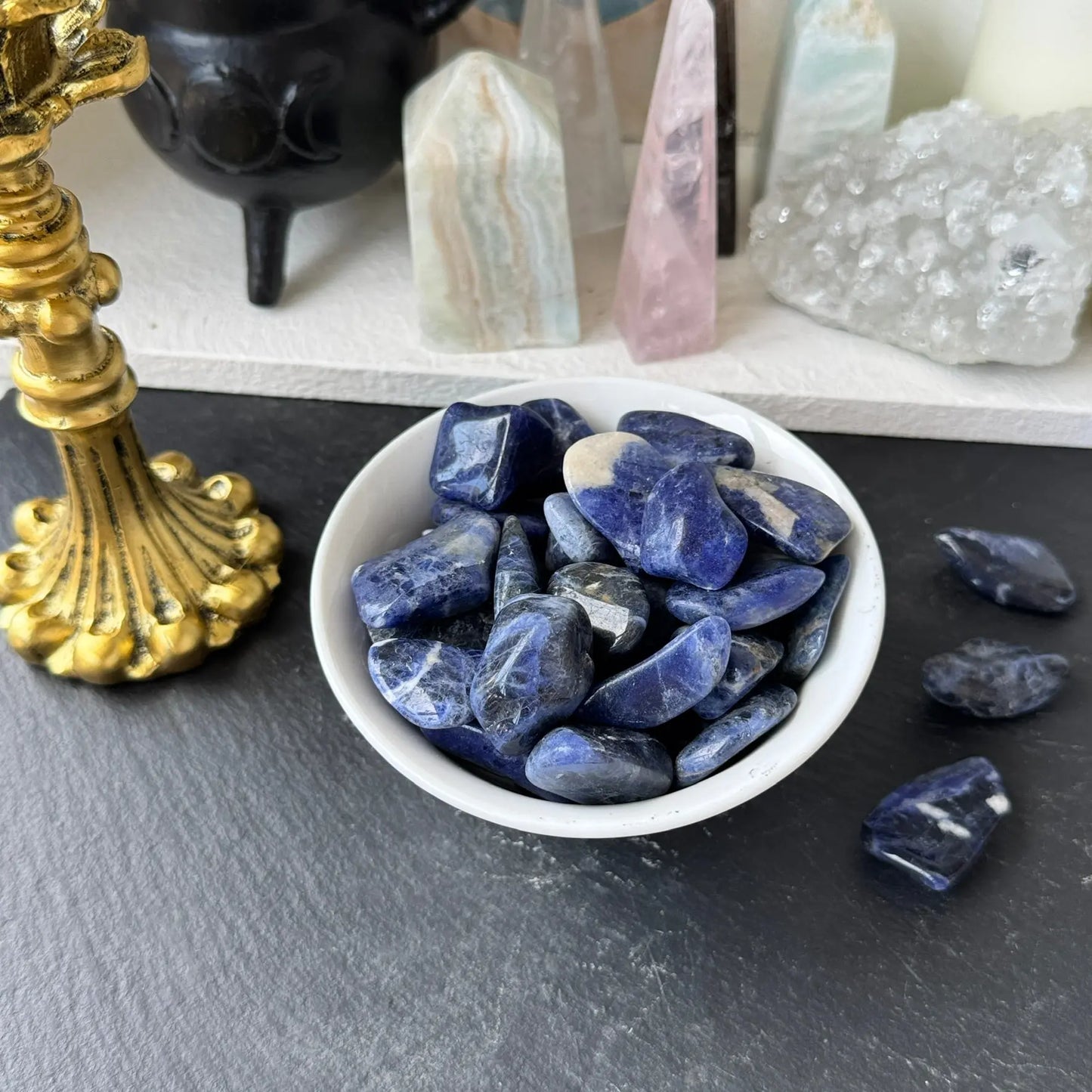 Sodalite Tumbled The Spiritual Toolbox