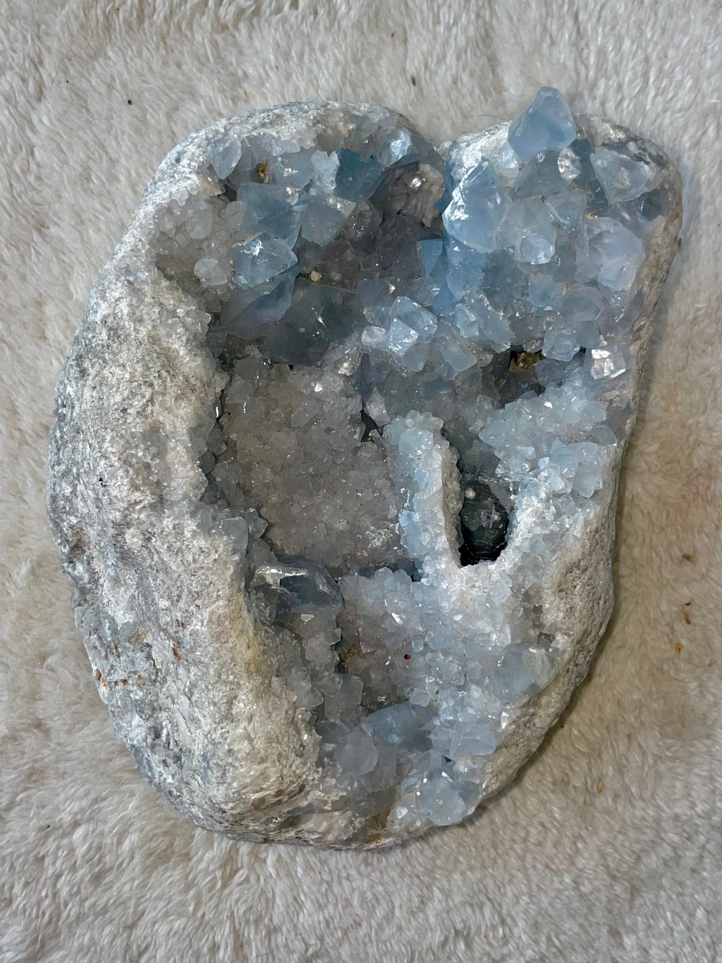 Celestite Cluster XL