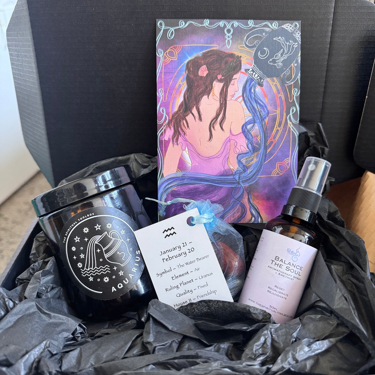 Oracle of Aquarius Birthday Box