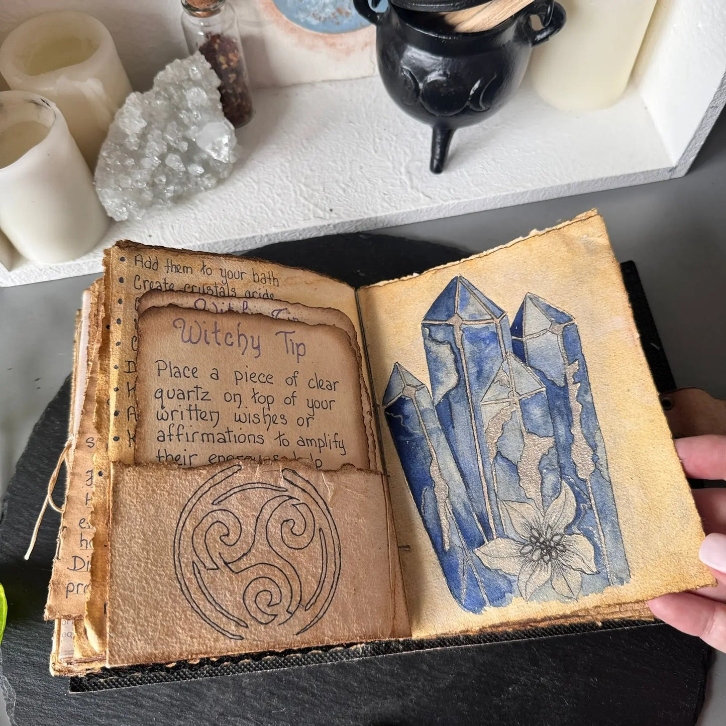 Hand Written Grimoire 03 The Spiritual Toolbox