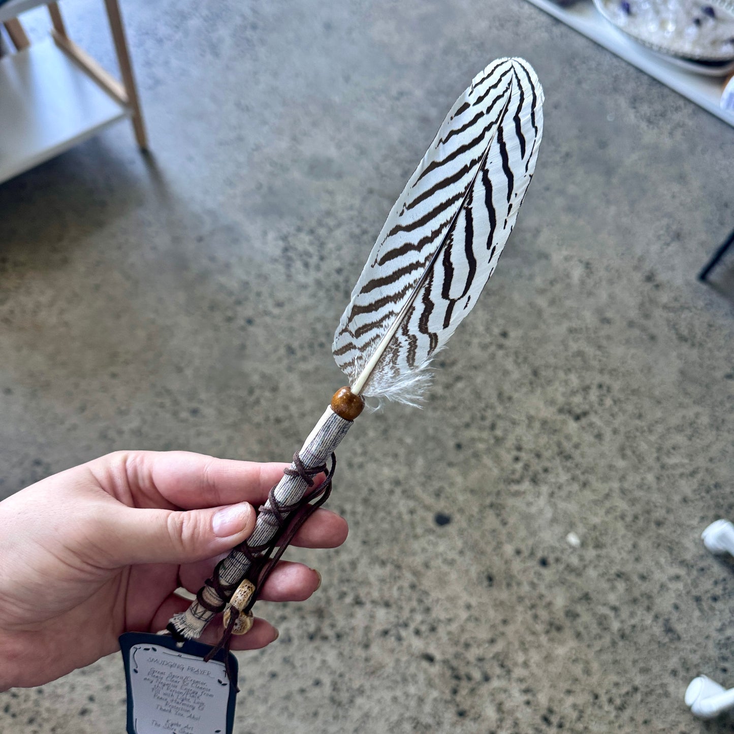 Smudging Feathers by The Shire Shaman | Kyobe Art