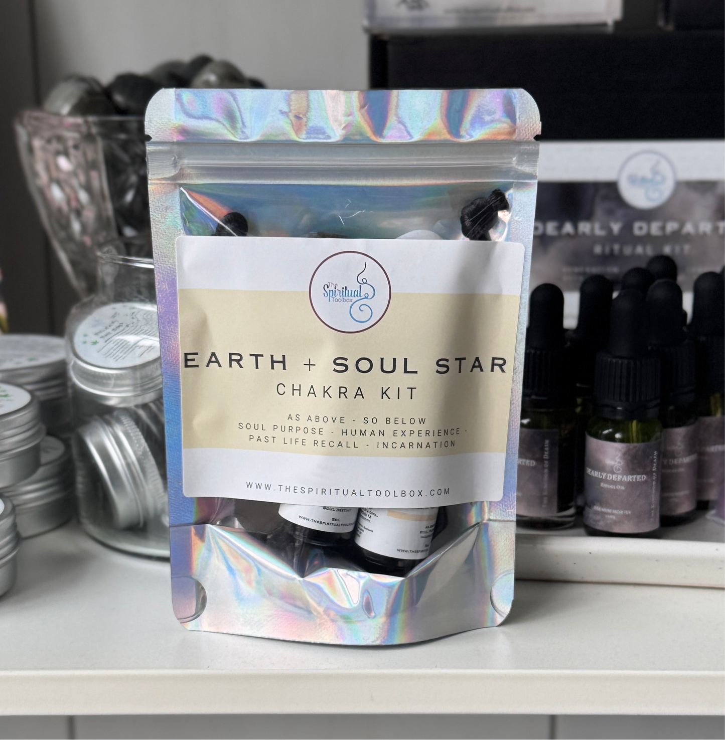 As Above ~ So Below Chakra Kit | Earth Star + Soul Star Chakra
