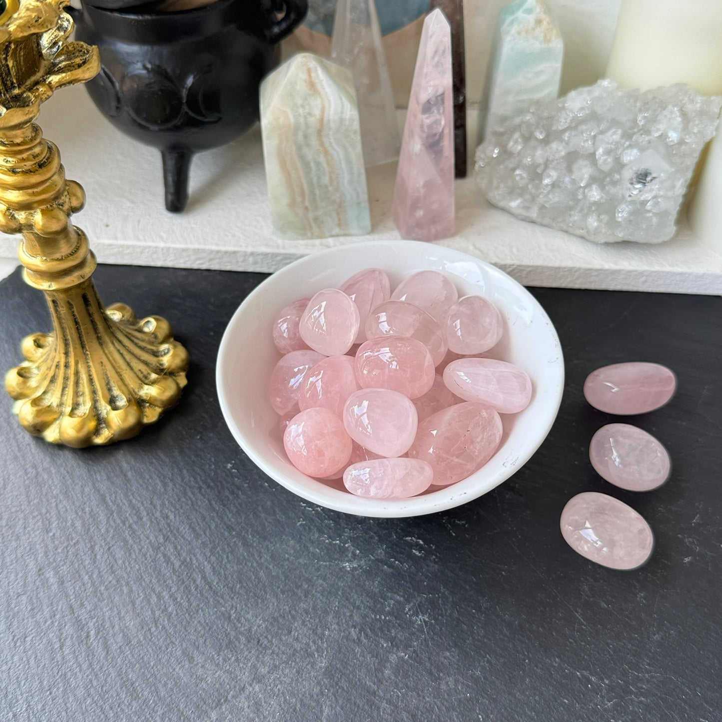 Rose Quartz A Grade Tumbled