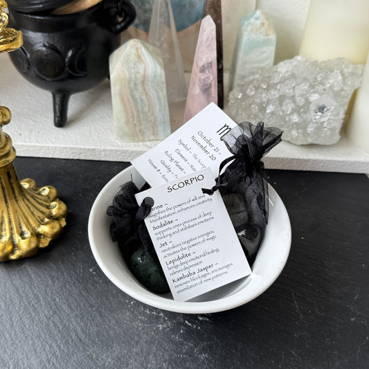 SCORPIO ZODIAC CRYSTAL KIT