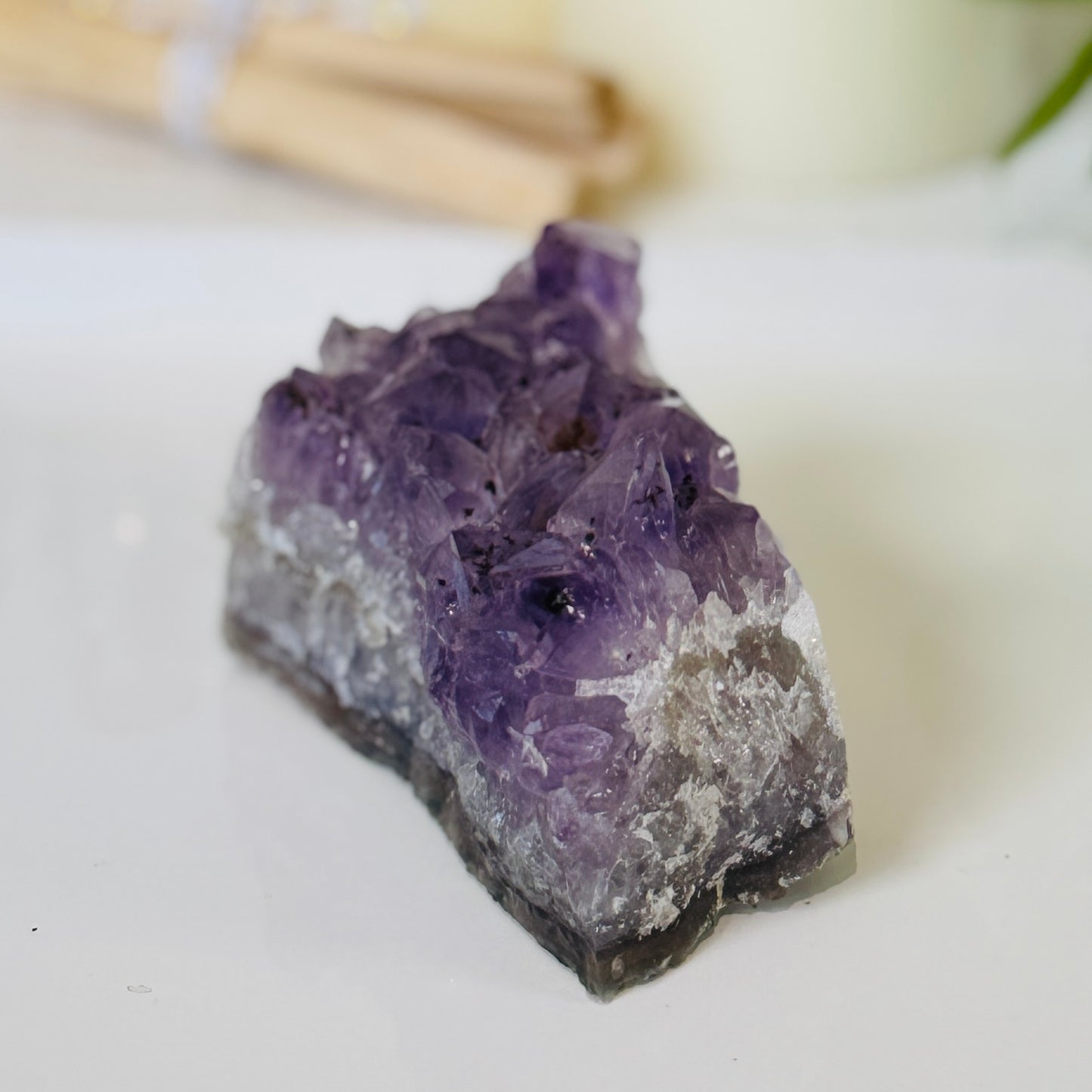 Amethyst Cluster A004 | Addictions - Protection - Intuition