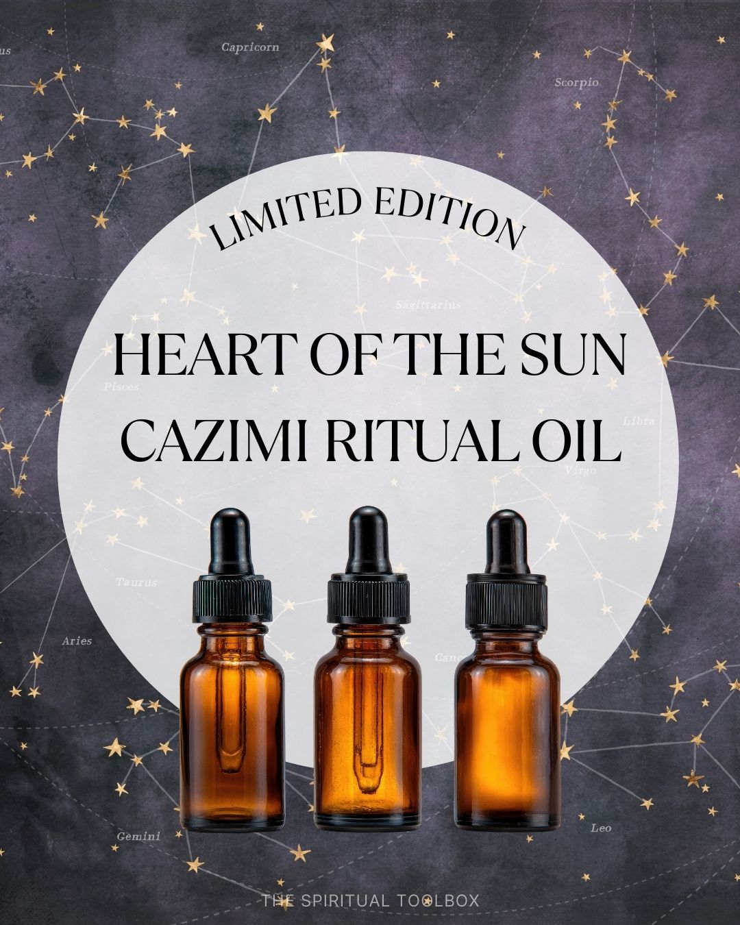 Heart Of The Sun - Cazimi Ritual Oils (Limited Edition Exclusive)
