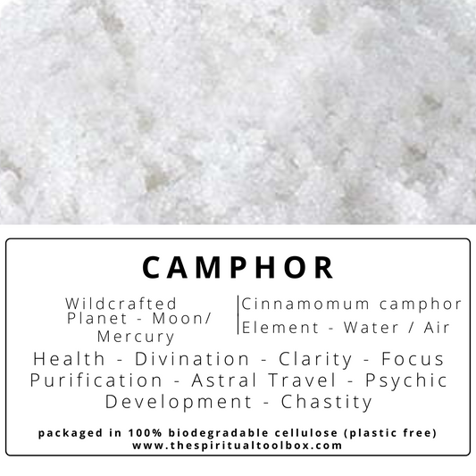 Camphor Resin | Astral Travel - Meditation - Clarity