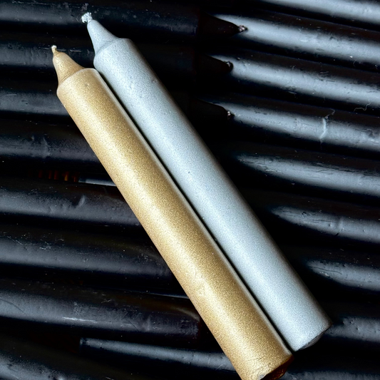 Silver + Gold | Spell Candle Set