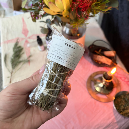 Cedar | Smoke Cleansing Stick