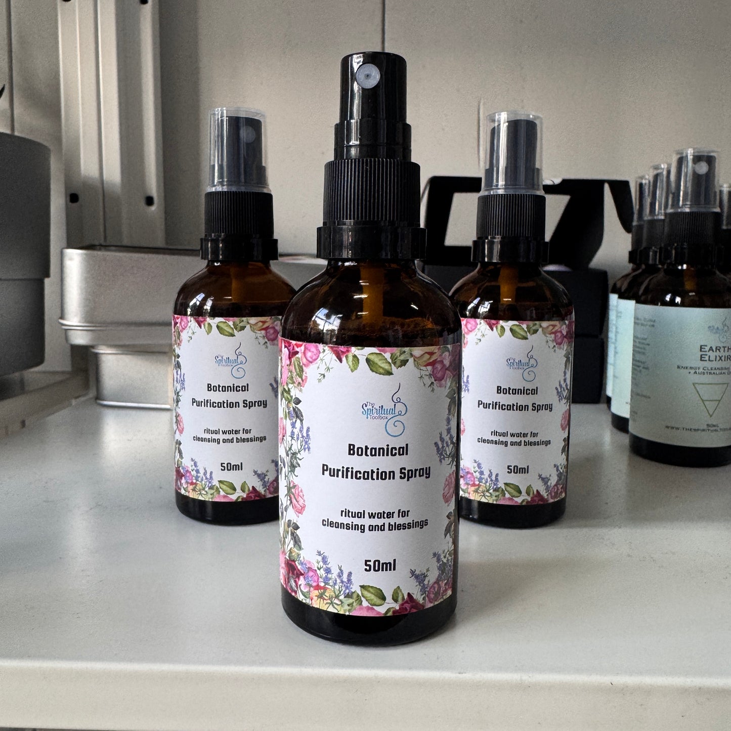 Botanical Purification Spray | Ritual Water for Cleansing and Blessings