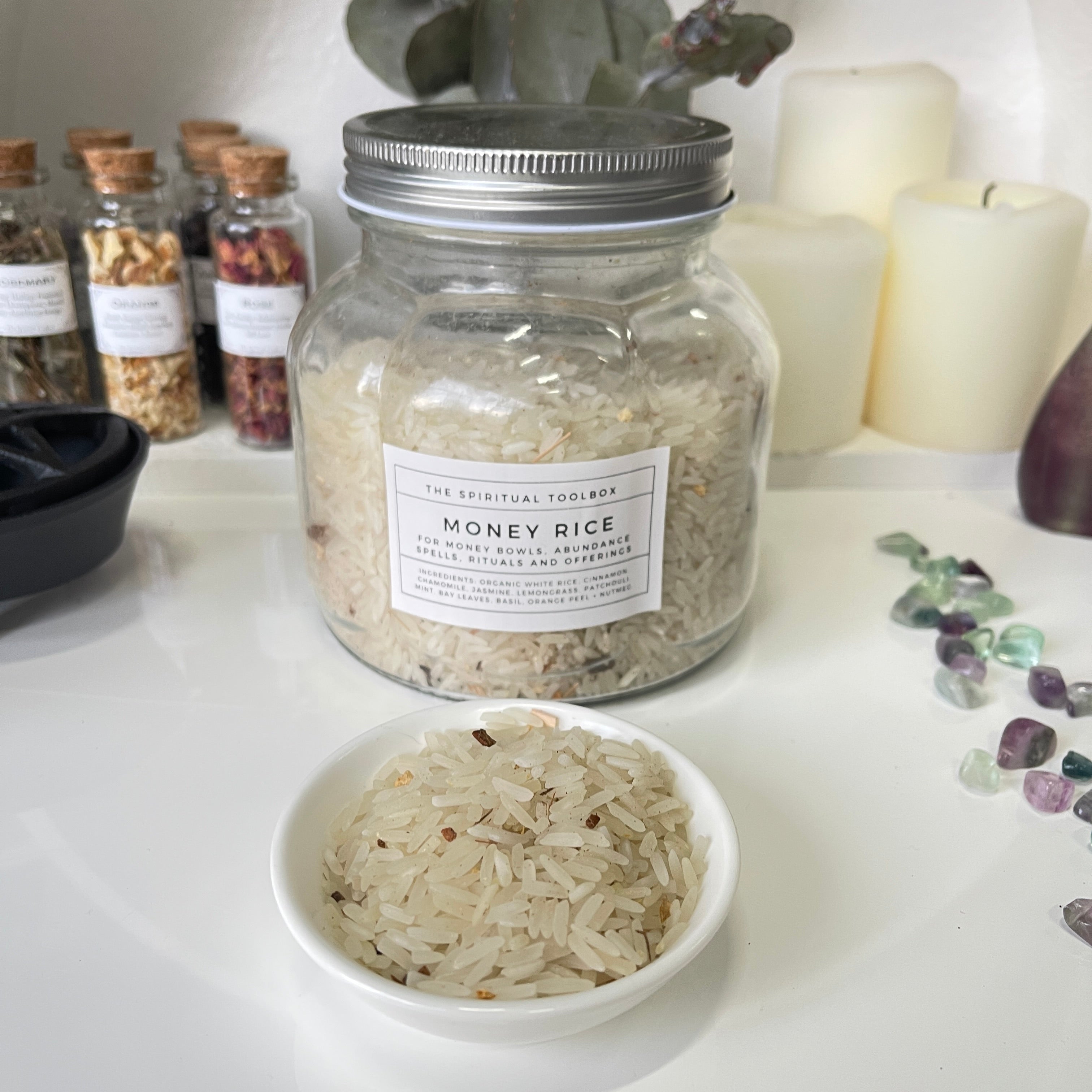 Money Rice | Abundance - Prosperity - Money Bowl β The Spiritual Toolbox