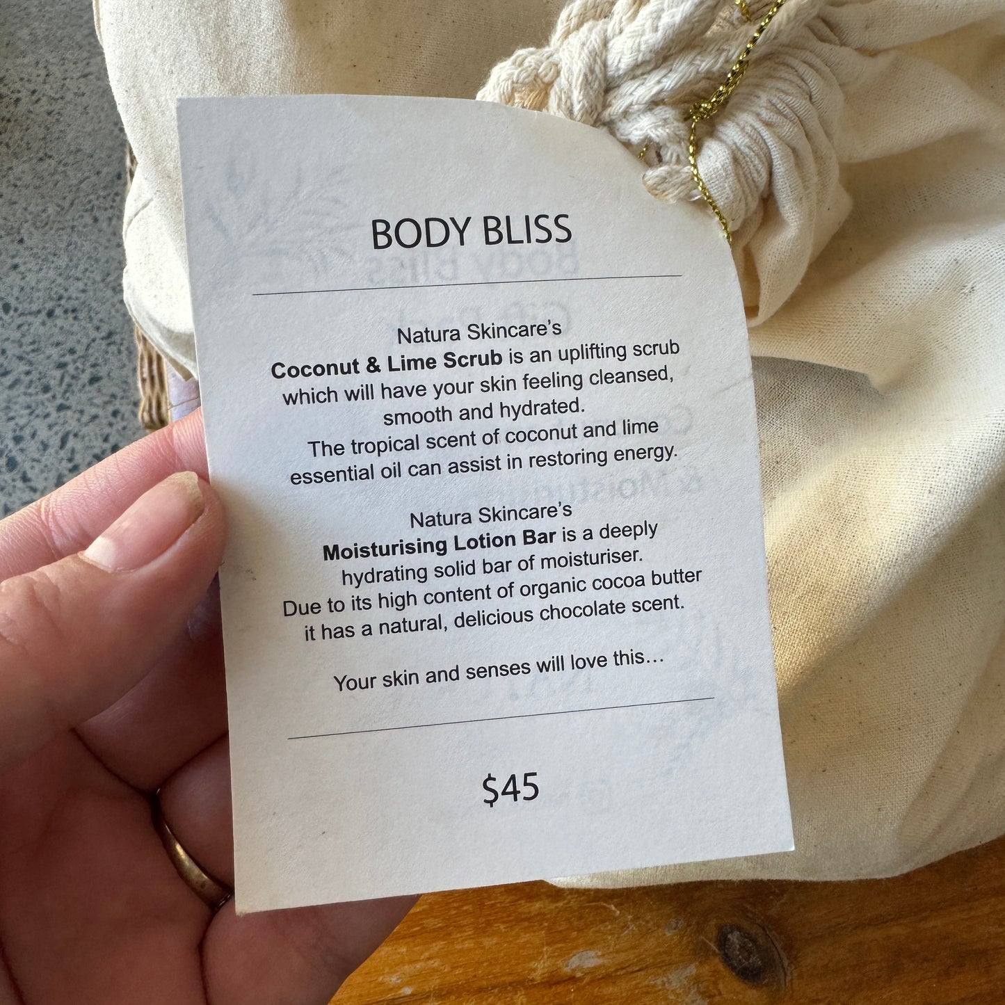 Body Bliss Gift Pack | Natura Skincare