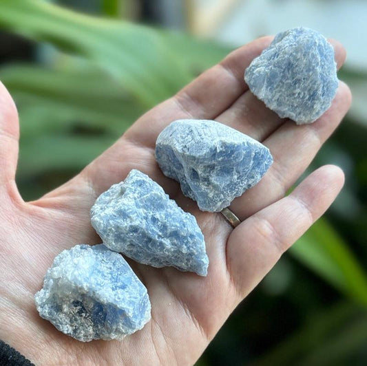 Blue Calcite - Natural Chunk