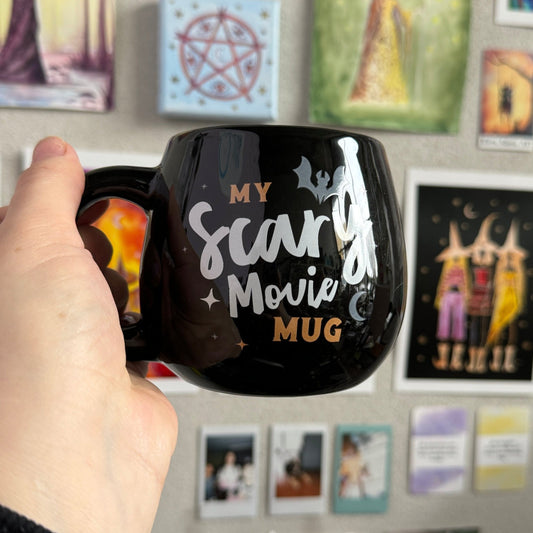 My Scary Movie Mug Rounded Ceramic Halloween Mug