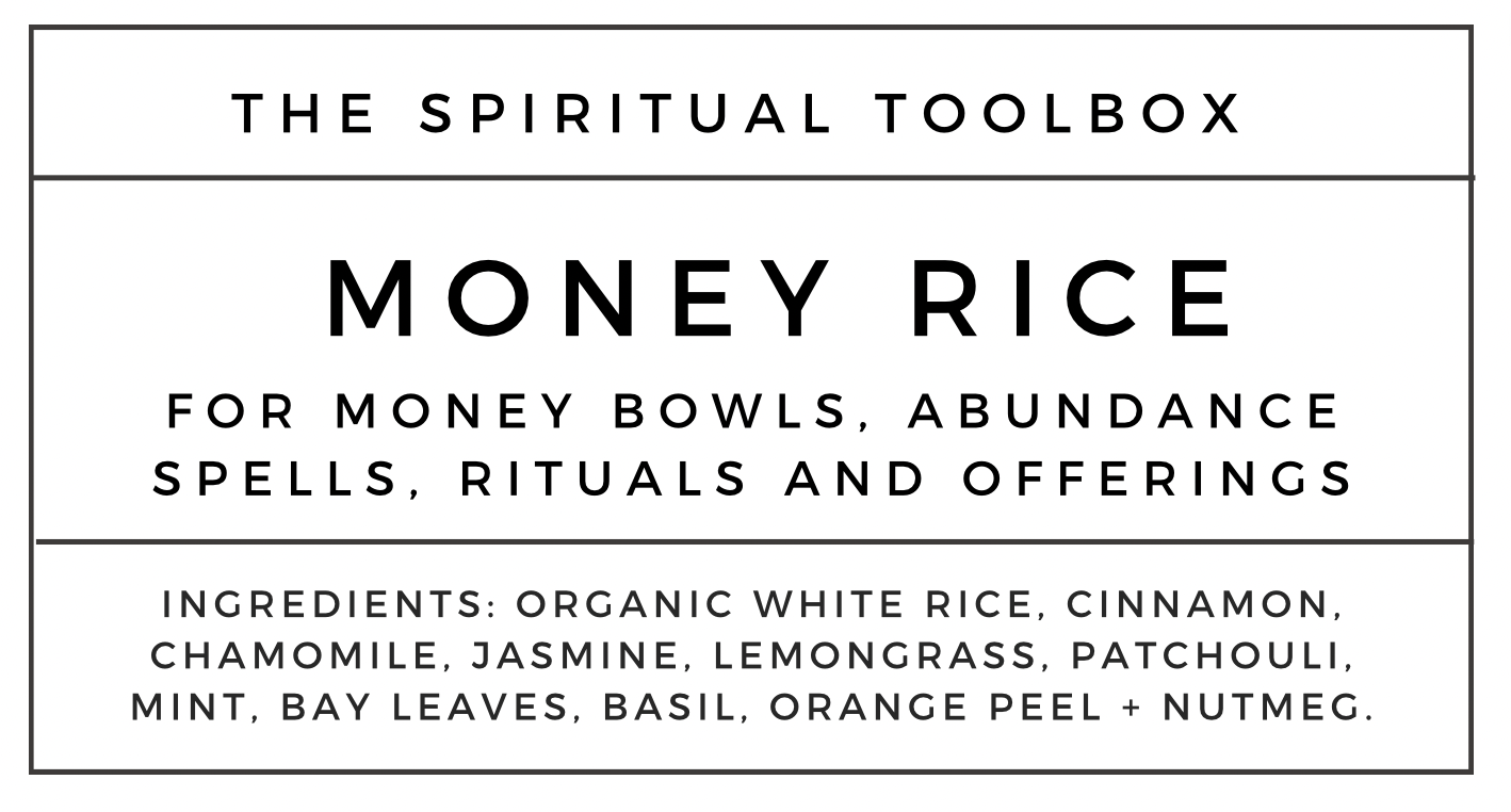 Money Rice | Abundance - Prosperity - Money Bowl β The Spiritual Toolbox