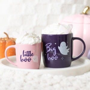 Big Boo Little Boo Ceramic Mug Set