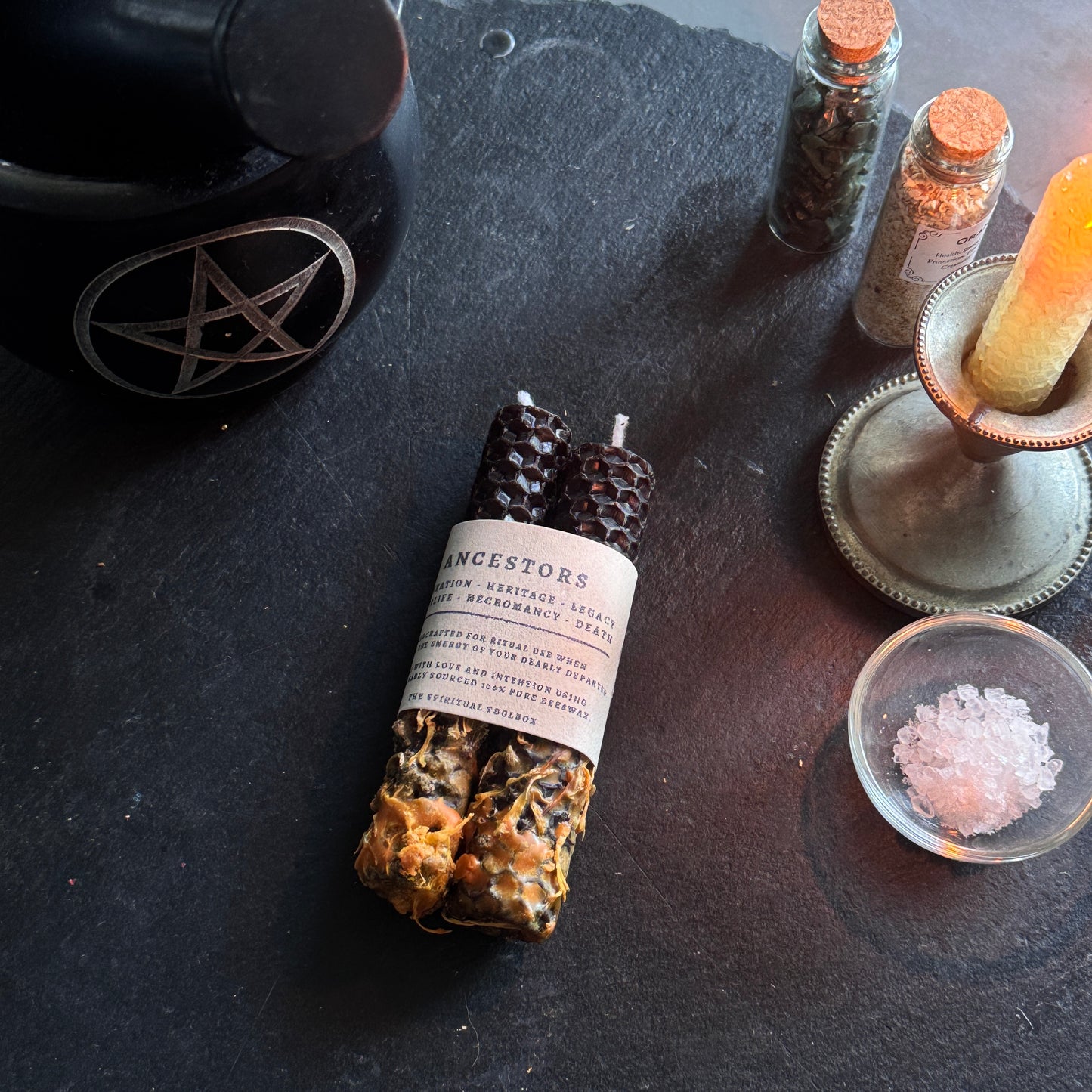 Ancestors | Beeswax Altar Candle