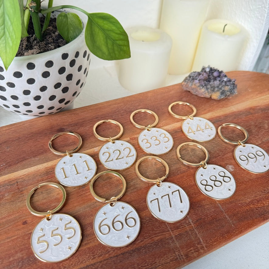 Angel Number Keyrings – The Spiritual Toolbox