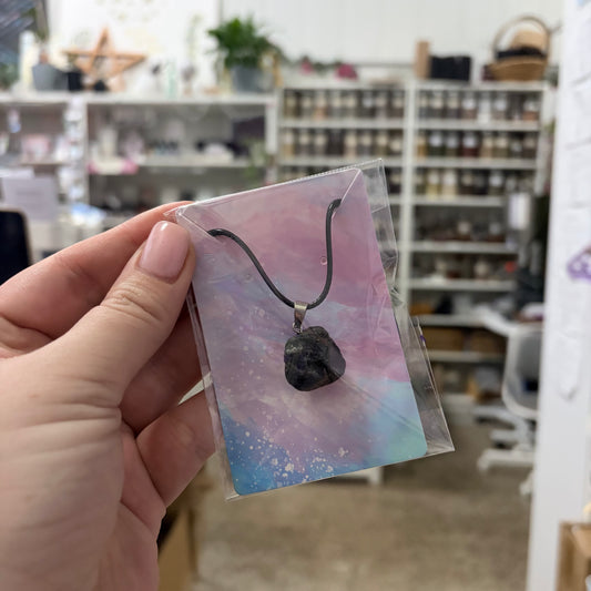 Black Tourmaline Necklace