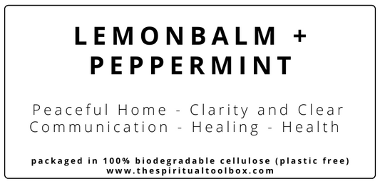 Lemonbalm + Peppermint | Smoke Cleansing Stick