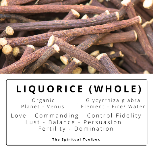 Liquorice Root (Whole Stick) | Persuasion - Commanding - Lust - Control