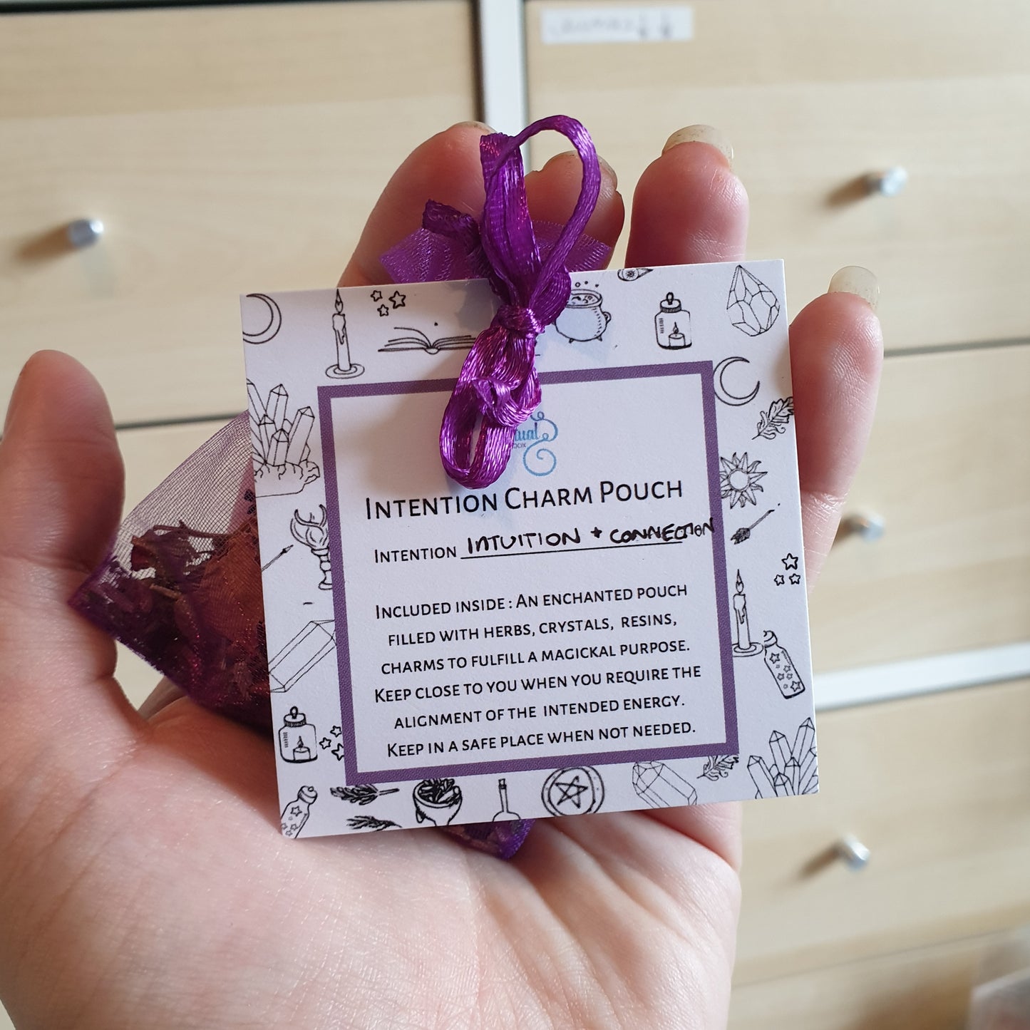 Custom Intention Pouch + Poppet