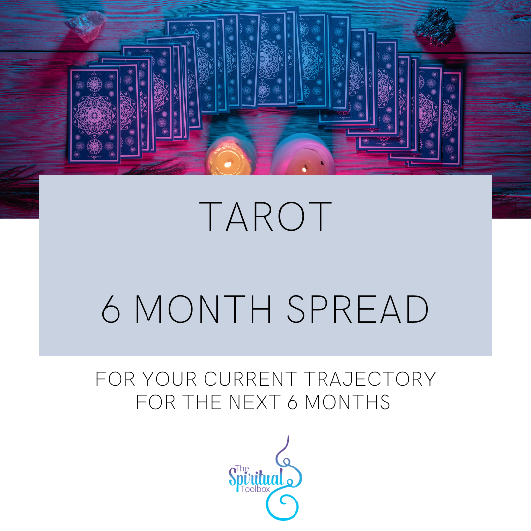 6 Month Tarot Reading - Ritual Service