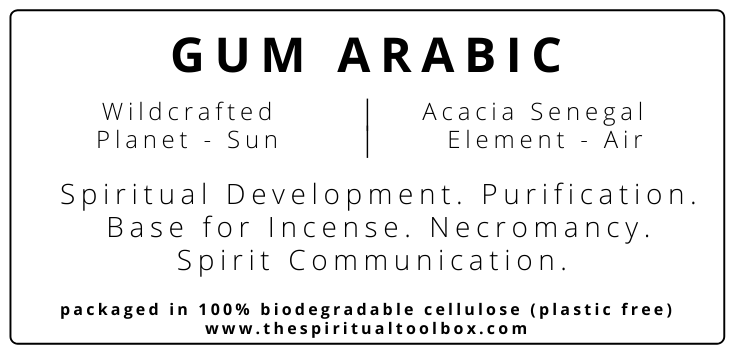 Gum Arabic Resin