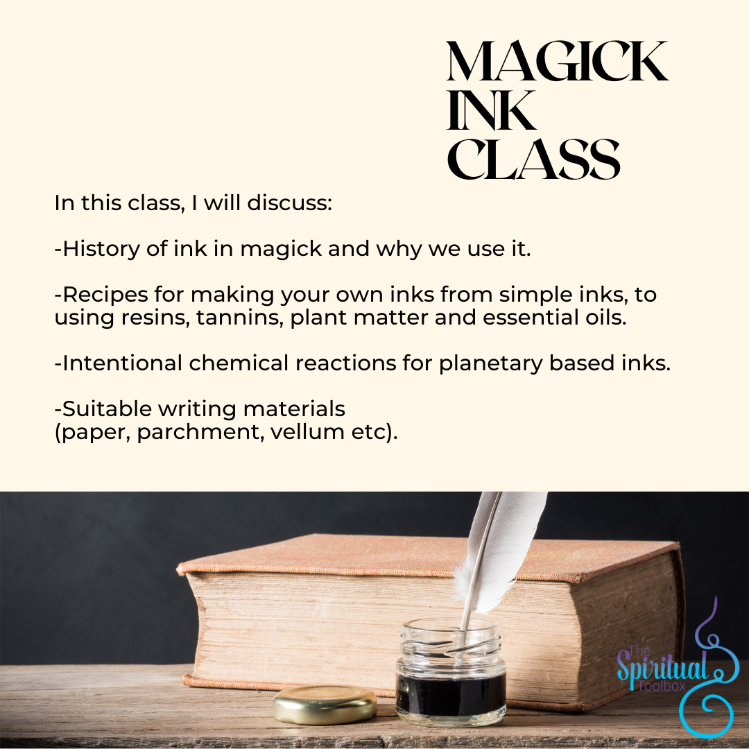 Magick Ink Class