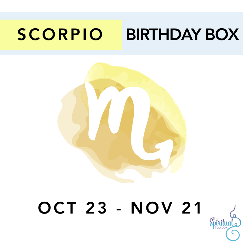 Scorpio Birthday Box