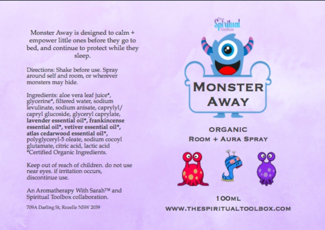Monster Away Room + Aura Spray