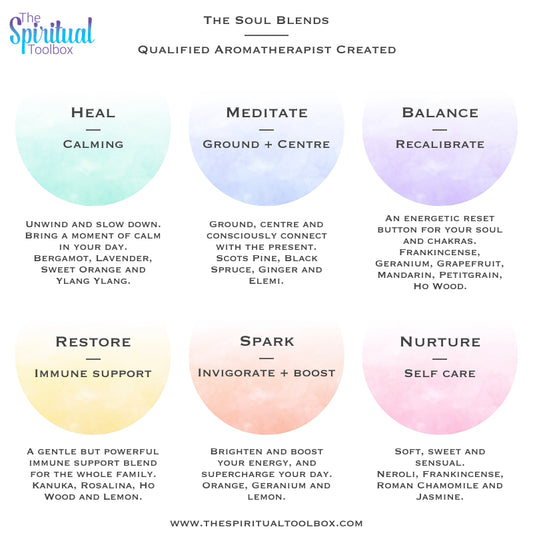 'The Soul' All 6 Essential Oil Blends