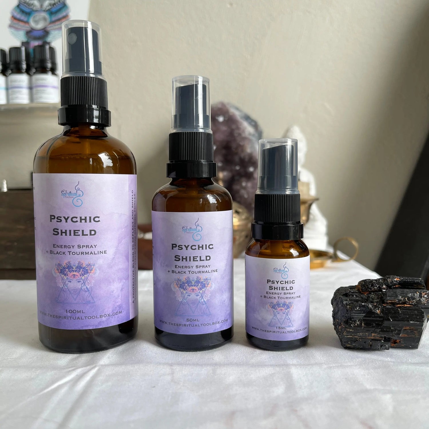 Psychic Shield Spray | Best Selling Practitioner-Crafted Energy Clearing | The Spiritual Toolbox The Spiritual Toolbox