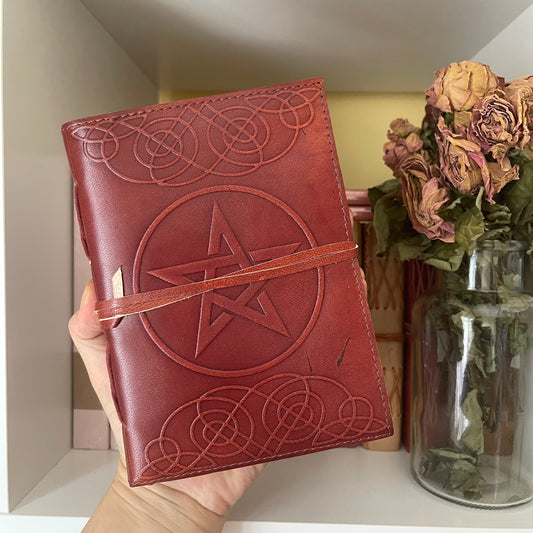 Leather Journal Pentagram