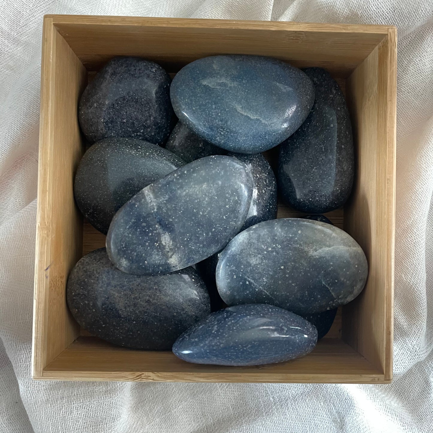 Lazulite Palm Stone